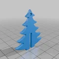 Bông tai hình cây thông Noel - Phụ kiện in 3D độc đáo cho mùa lễ hội - Thumbnail 4
