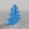 Bông tai hình cây thông Noel - Phụ kiện in 3D độc đáo cho mùa lễ hội - Thumbnail 5