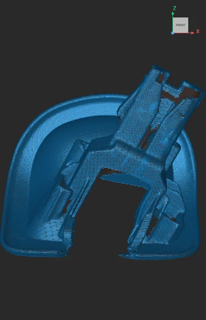 Dữ liệu quét 3D tay gạt mở ghế sau cho xe Abarth 500 và Fiat 500 - Image 1