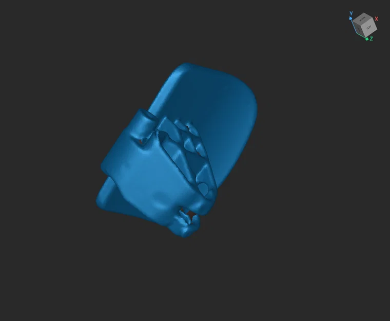 Dữ liệu quét 3D tay gạt mở ghế sau cho xe Abarth 500 và Fiat 500 - Image 2