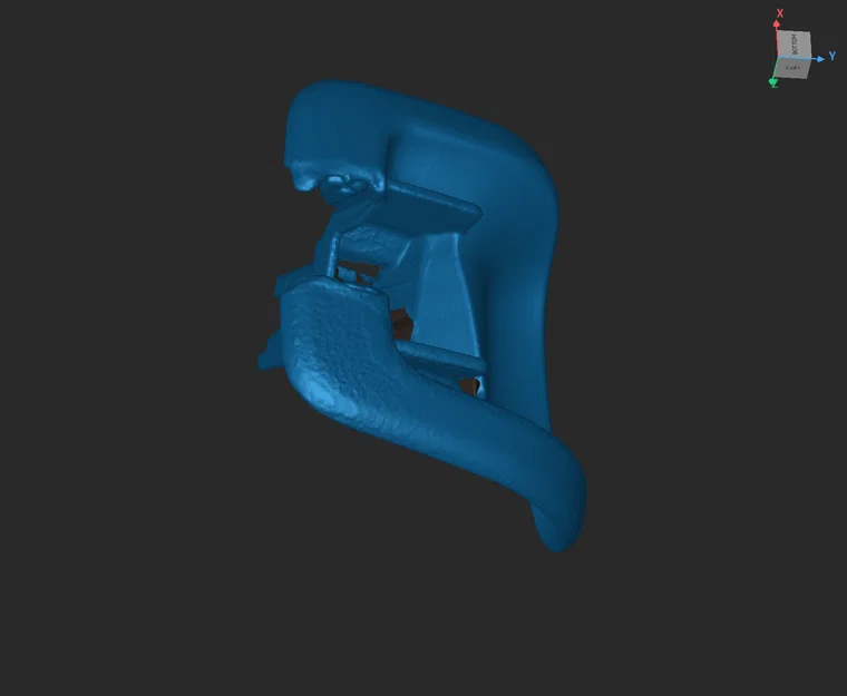 Dữ liệu quét 3D tay gạt mở ghế sau cho xe Abarth 500 và Fiat 500 - Image 3