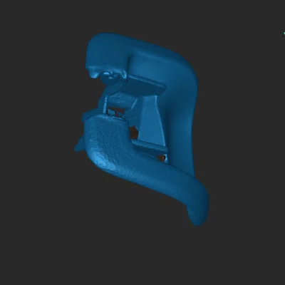 Dữ liệu quét 3D tay gạt mở ghế sau cho xe Abarth 500 và Fiat 500