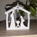 Tiểu cảnh Giáng sinh tối giản (Minimalist Nativity Scene) - Thumbnail 2