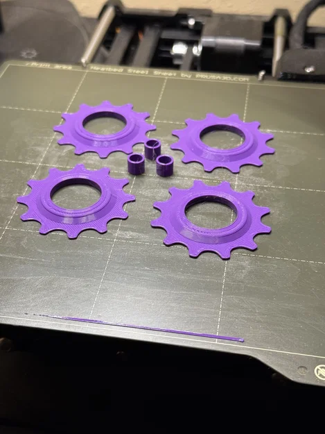 Bánh Xe Puli Dùng Để Rà Trơn Xích Xe Đạp Đã Wax - Image 3