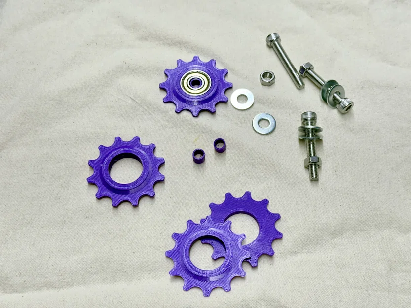 Bánh Xe Puli Dùng Để Rà Trơn Xích Xe Đạp Đã Wax - Image 5