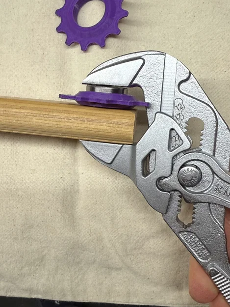 Bánh Xe Puli Dùng Để Rà Trơn Xích Xe Đạp Đã Wax - Image 7