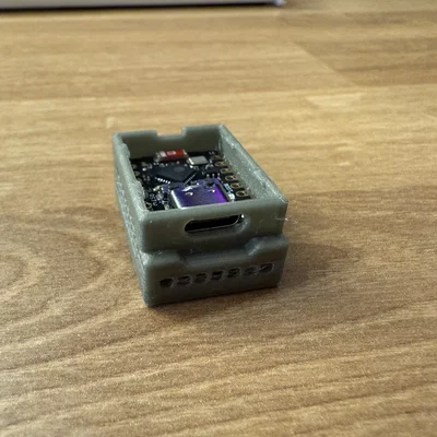 Hộp case bảo vệ cho LD2410C và ESP32-C3, hỗ trợ nhiều loại cáp USB-C