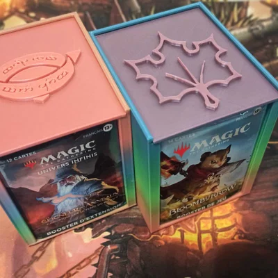 Nắp đậy bổ sung cho hộp đựng bài MTG Commander (Bloomburrow, LOTR)