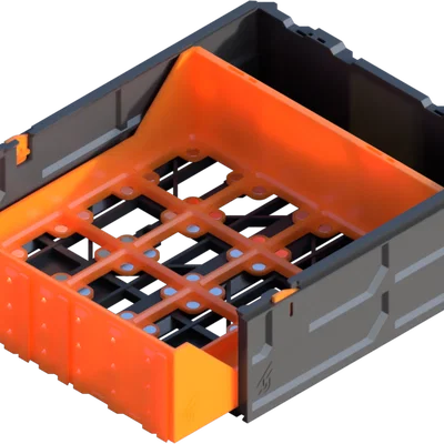 GEN2 2x1 Decor Gridfinity Magnet Double Drawer - STANDARD