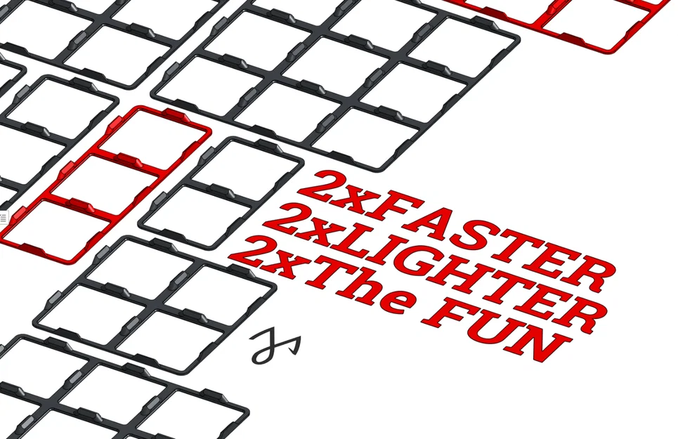 Đế Gridfinity tối ưu: In nhanh hơn, thông minh hơn, hiệu quả hơn! - Image 1