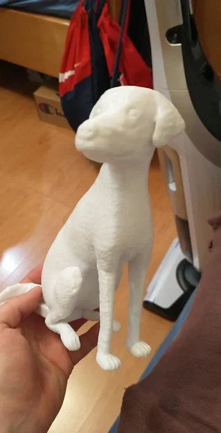 Mô hình chú chó 3D chi tiết cực chân thực - Image 1