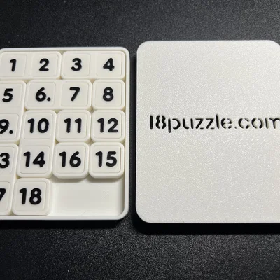 18 Puzzle - Trò chơi xếp hình trượt đầy thử thách