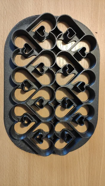 Khuôn cắt bánh quy hình trái tim (loại 4 cái và 14 cái) - Image 4