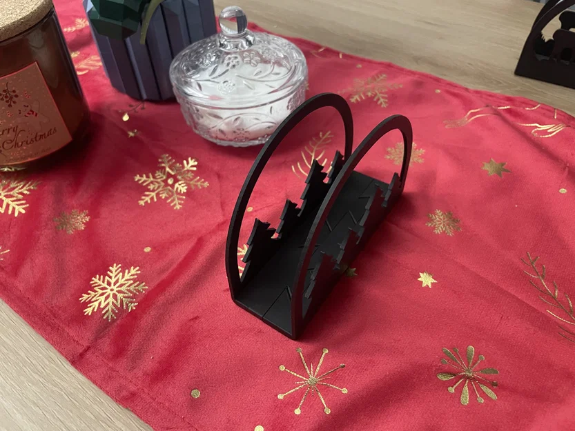 Kẹp Giữ Khăn Giấy Hình Cây Thông Giáng Sinh - Image 2