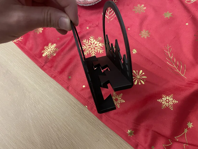 Kẹp Giữ Khăn Giấy Hình Cây Thông Giáng Sinh - Image 3