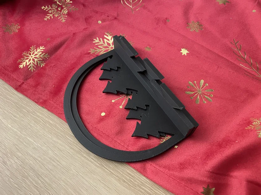 Kẹp Giữ Khăn Giấy Hình Cây Thông Giáng Sinh - Image 5