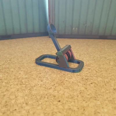 Mô hình máy bắn đá mini Catapult Card - Đồ chơi in 3D độc đáo