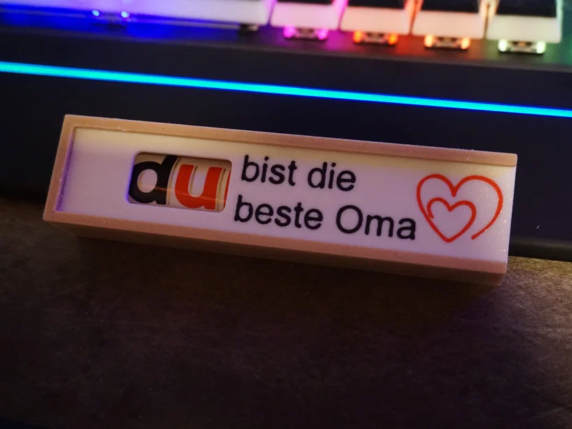 Hộp quà 3D độc đáo dành tặng bà yêu quý - DUplo Geschenk Box - Image 1