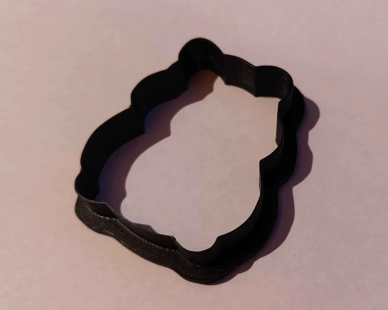 Khuôn cắt bánh quy hình chuột Hamster dễ thương in 3D - Image 2