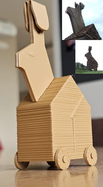 Mô hình chú thỏ thành Trojan trong Monty Python - Image 1