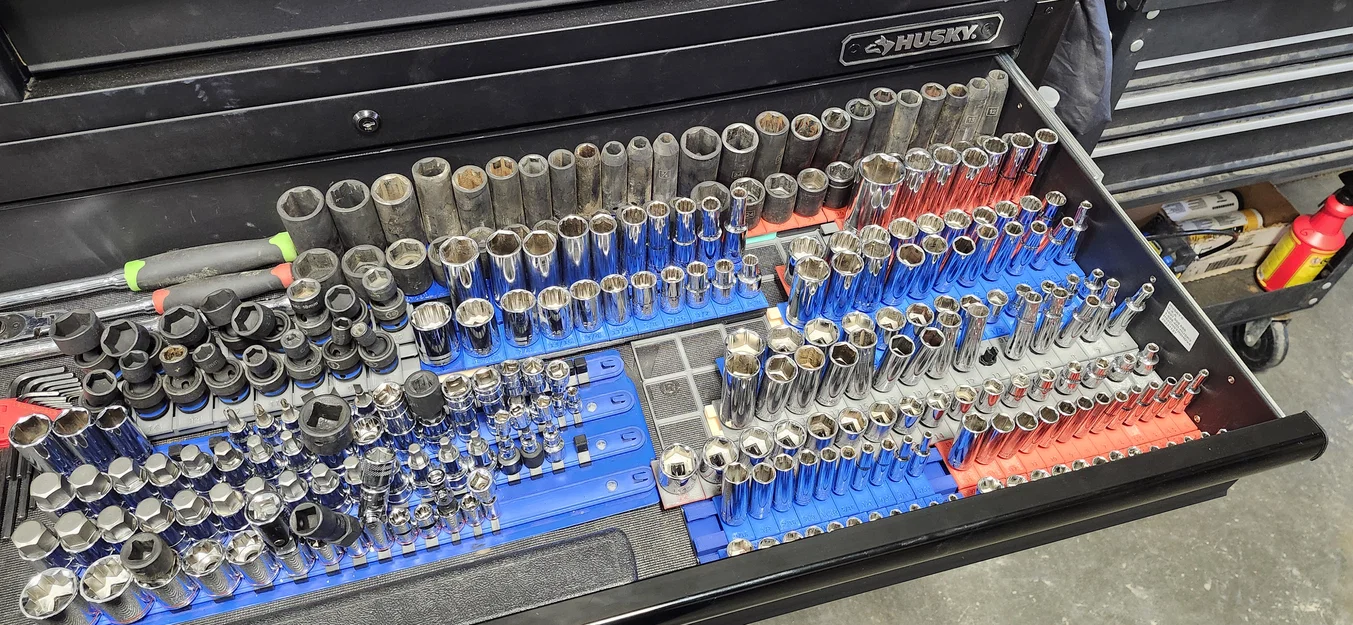 Hệ thống thanh ray treo đầu khẩu (socket rail) dễ in - Image 1