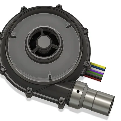 Đầu chuyển đổi ống dẫn khí 15mm cho quạt blower WS7040