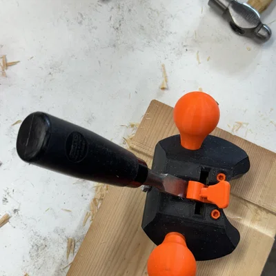 Chisel Router Plane 1/2-inch (12mm) v2 - Bản cải tiến nhỏ gọn