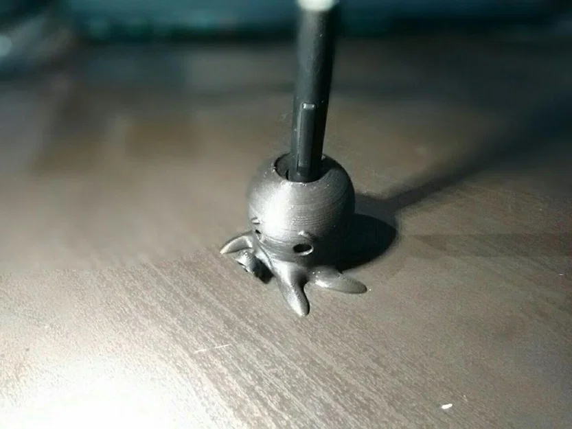 Giá đỡ bút hình bạch tuộc dễ thương cho Bamboo Stylus (In 3D) - Image 1