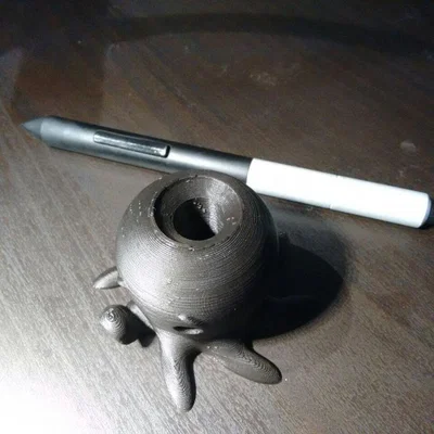 Giá đỡ bút hình bạch tuộc dễ thương cho Bamboo Stylus (In 3D)