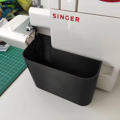 Khay đựng vụn vải cho máy vắt sổ Singer 14SH754