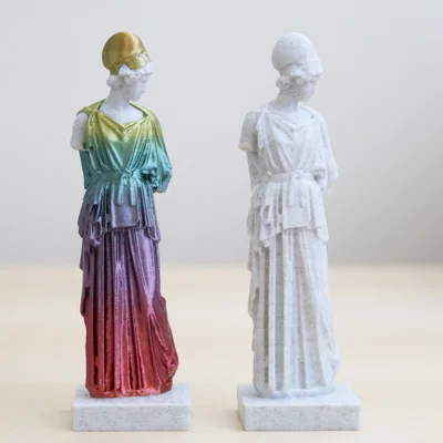 Mô hình 3D tượng nữ thần Athena cổ điển (Marble Athena Statue)
