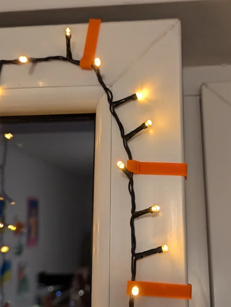 Móc kẹp trang trí cửa sổ/cửa ra vào treo đèn - Image 4