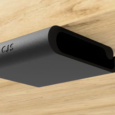 Bộ quản lý dây cáp dưới bàn làm việc - Thiết kế 3D gọn gàng