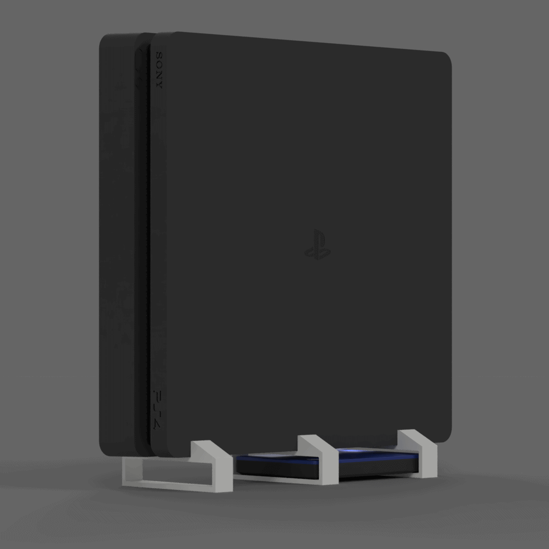 Đế dựng đứng Playstation 4 (PS4) Slim kèm tùy chọn gắn ổ cứng ngoài - Image 5