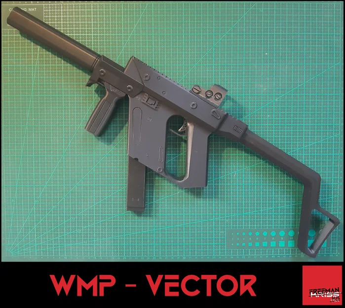 WMP VECTOR - Tay cầm súng Wiimote phiên bản KRISS Vector - Image 1