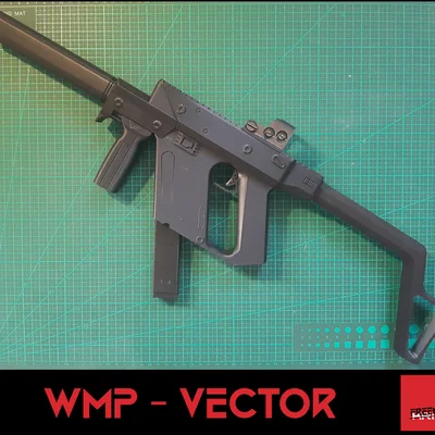 WMP VECTOR - Tay cầm súng Wiimote phiên bản KRISS Vector