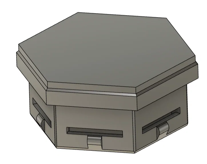 Miếng lót âm đầu (countersunk) kèm nắp cho hệ thống lưu trữ HSW (dạng tham số) - Image 3