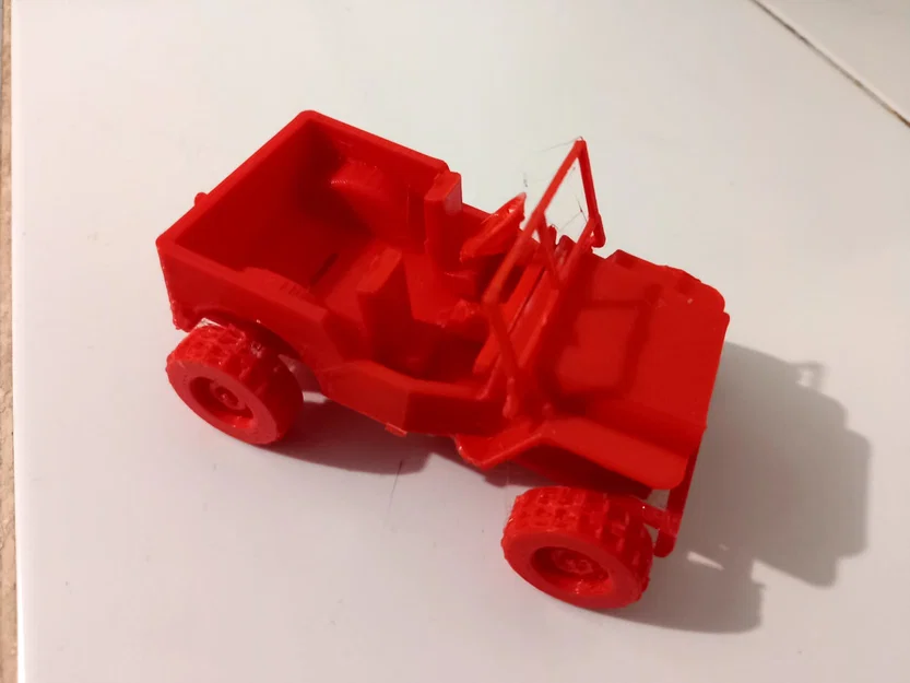 Mô hình xe Jeep Quân sự (Jeep Militar) - Image 2