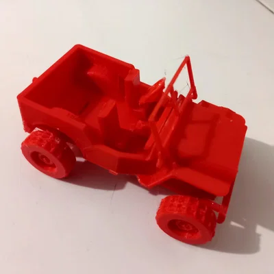 Mô hình xe Jeep Quân sự (Jeep Militar)