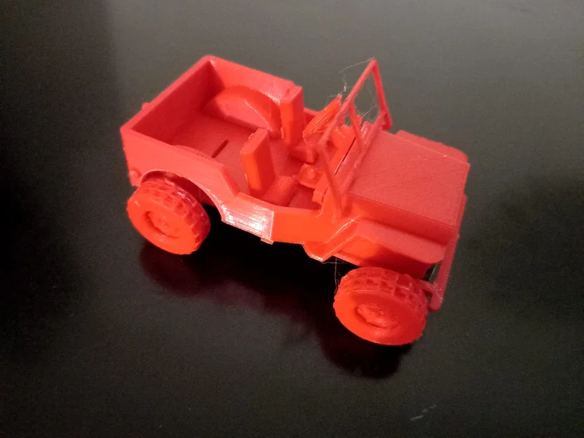 Mô hình xe Jeep Quân sự (Jeep Militar) - Image 7