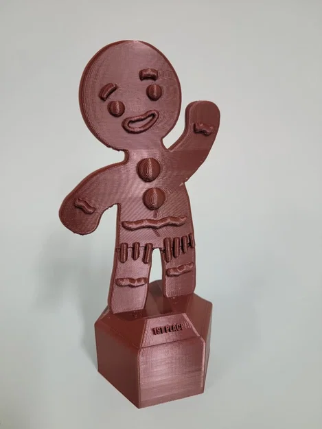 Cúp Chiến Thắng Hình Người Bánh Gừng (Gingerbread Man) In 3D - Image 1