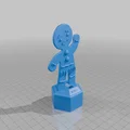 Cúp Chiến Thắng Hình Người Bánh Gừng (Gingerbread Man) In 3D - Thumbnail 2