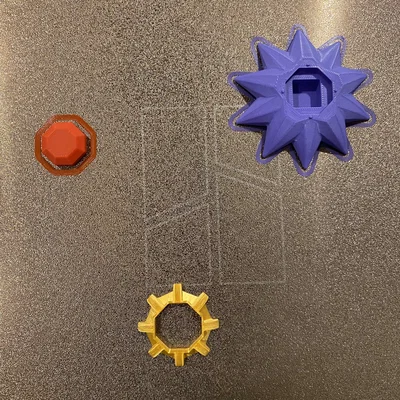 Đồ chơi Fidget Switch bàn phím hình Starmie