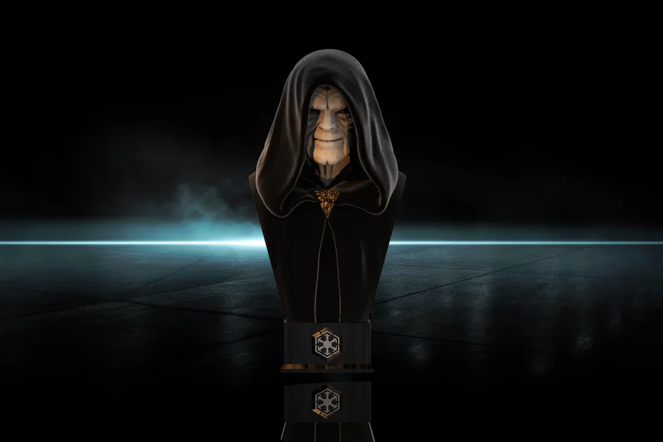 Tượng Bán Thân Darth Sidious - Image 1