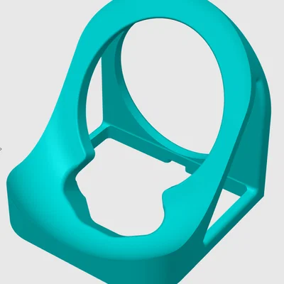 Giá đỡ đèn IKEA VARMBLIXT hình bánh donut sang trọng