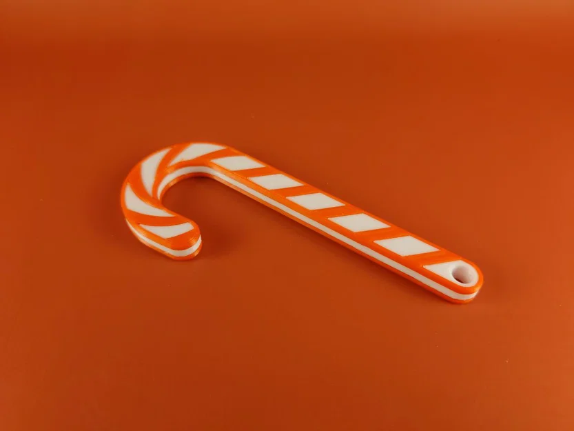 Candy Cane - Mẫu kẹo gậy trang trí Giáng sinh - Image 1