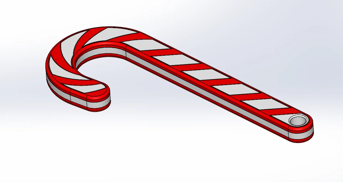 Candy Cane - Mẫu kẹo gậy trang trí Giáng sinh - Image 4