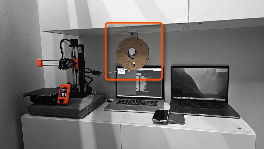 Giá Đỡ Cuộn In Gắn Dưới Kệ Dùng Nam Châm - Image 3