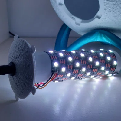 Giá đỡ đèn LED cho Moon Lamp dùng với WLED và WS2812b