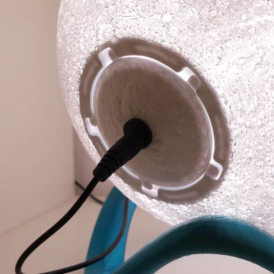 Giá đỡ đèn LED cho Moon Lamp dùng với WLED và WS2812b